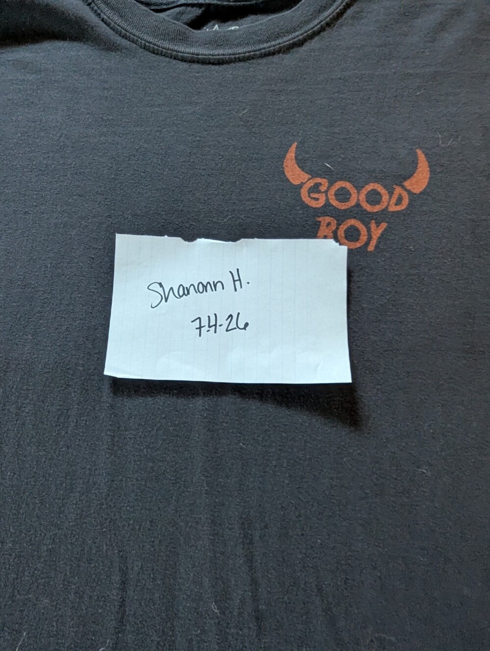Girrlscout Good Boy Halloween Tee - Picture 3 of 5